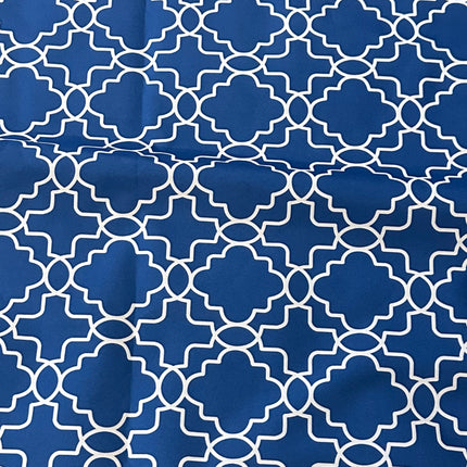 Training Mat - American Canvas - Trellis Blue Square image 0