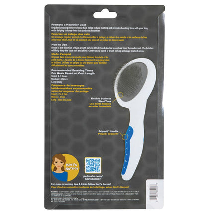 JW GripSoft SOFT PIN SLICKER BRUSH 25.4x14cm image 2