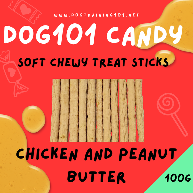 BDPS - Chicken & Peanut Butter soft chewy sticks image 0