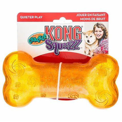 KONG SQUEEZZ CRACKLE BONE image 0