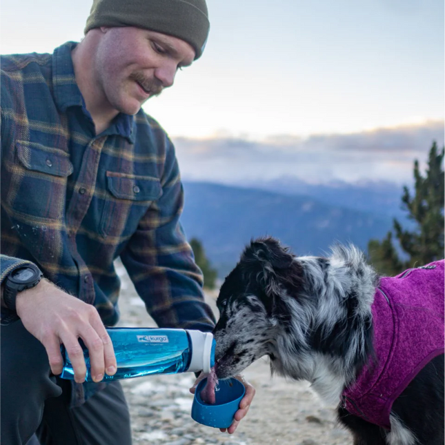 Kurgo - Gourd Water Bottle & Bowl image 1