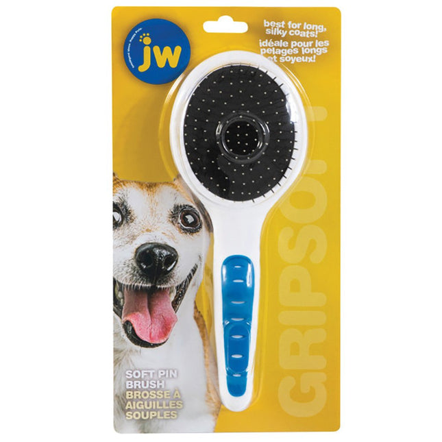 JW GripSoft LARGE PIN BRUSH 23.5x9cm image 0