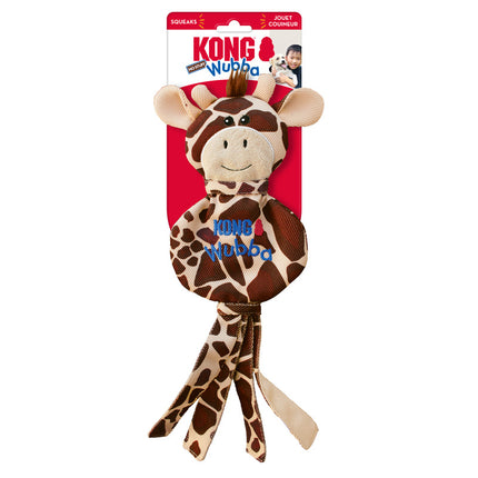 KONG® Wubba No Stuff Giraffe Lg image 0