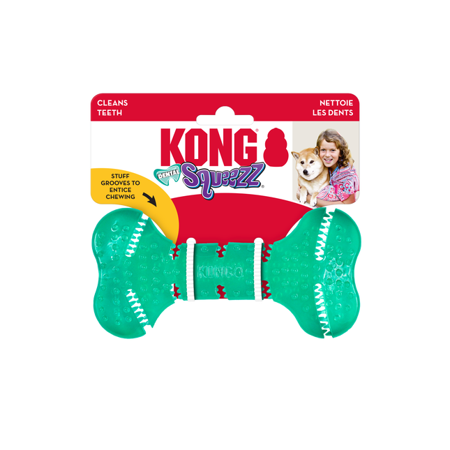 KONG SQUEEZZ DENTAL BONE image 1