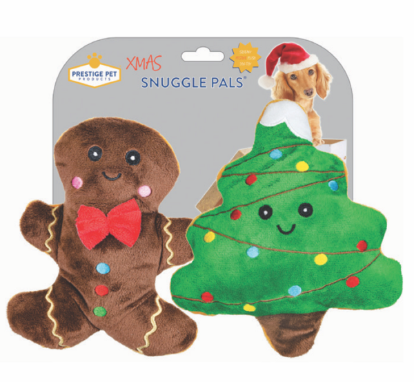 Prestige Snuggle Pals Christmas Plush Christmas Cookies 15Cm - 2Pk image 0