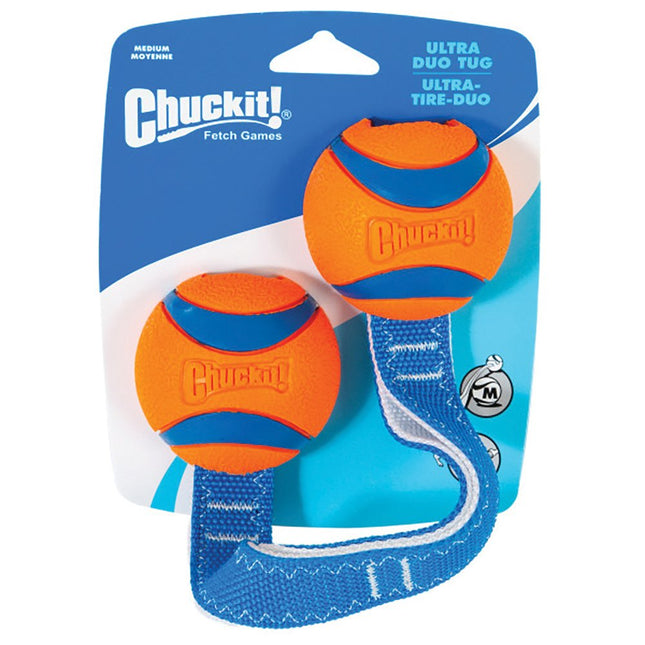 Chuckit! ULTRA DUO TUG Medium - 6cm ball image 0