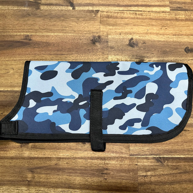 Blue Camo Winter Jacket image 0