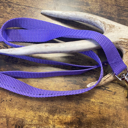 Puppy/Small Dog Plain 1.2m x 0.2m wide Purple Lead bc image 0