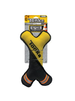 TONKA Tuff Poly Filled Twist Bone Yellow/Black 35cm image 0