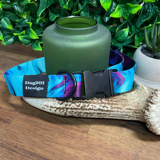 Purple Smoke Metal Clip Collar image 1