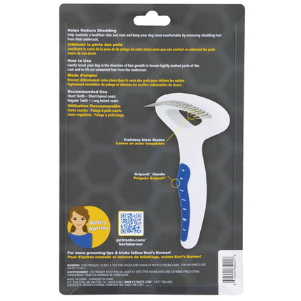 JW GripSoft UNDERCOAT RAKE Regular 17x12cm image 1