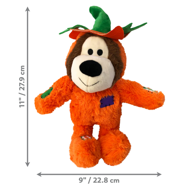 Kong Halloween Wild Knots Pumpkin Bear Md/Lg image 1