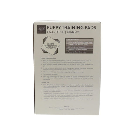 Zees Puppy Training Pads 14pk image 1