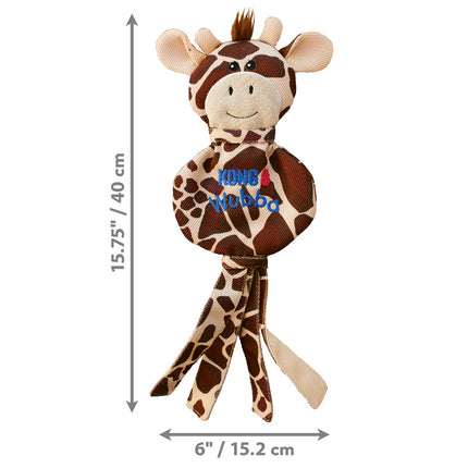 KONG® Wubba No Stuff Giraffe Lg image 1