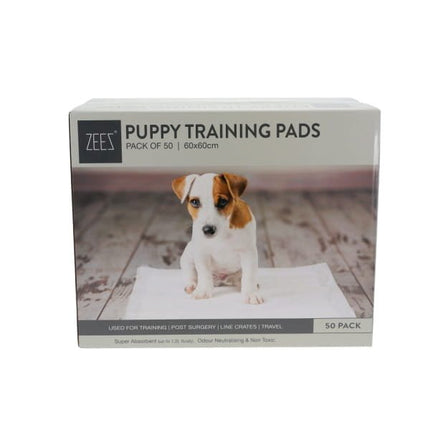 Zees Puppy Training Pads 50pk image 0