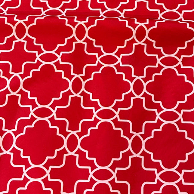 Training Mat - American Canvas - Trellis Red Square image 0