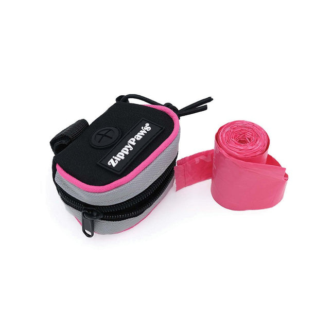 Zippy Paws Adventure Leash Bag Dispenser - Pink image 0