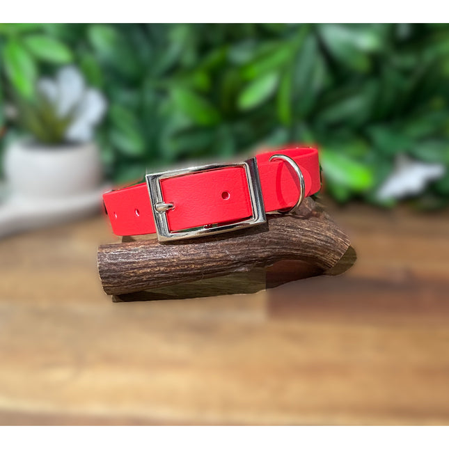 Candy Red Biothane Collar image 0