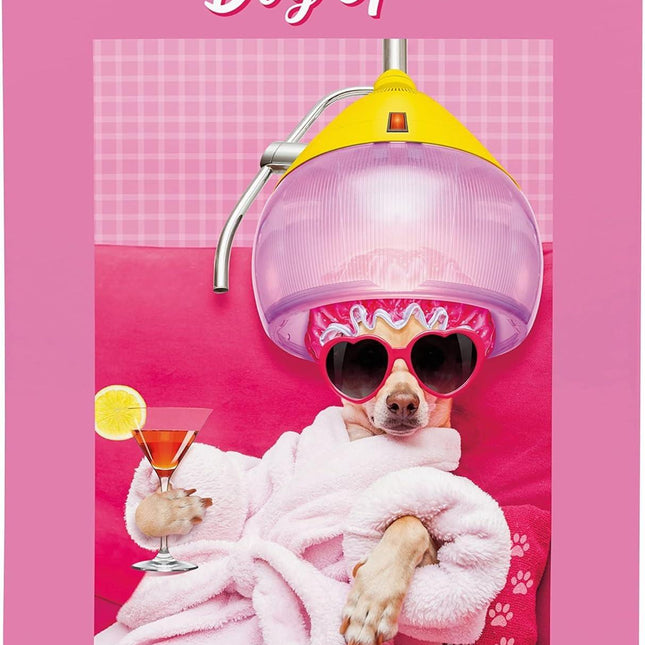 Dog Spa - 500 piece jigsaw puzzle image 1