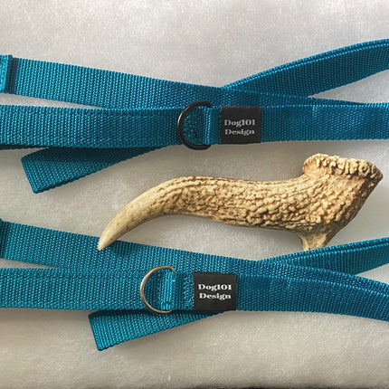 Adult Dog Premium Handle Thick Teal 1.5m x 25mm Lead image 0