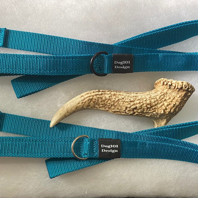 Adult Dog Premium Handle Thick Teal 1.5m x 25mm Lead image 0