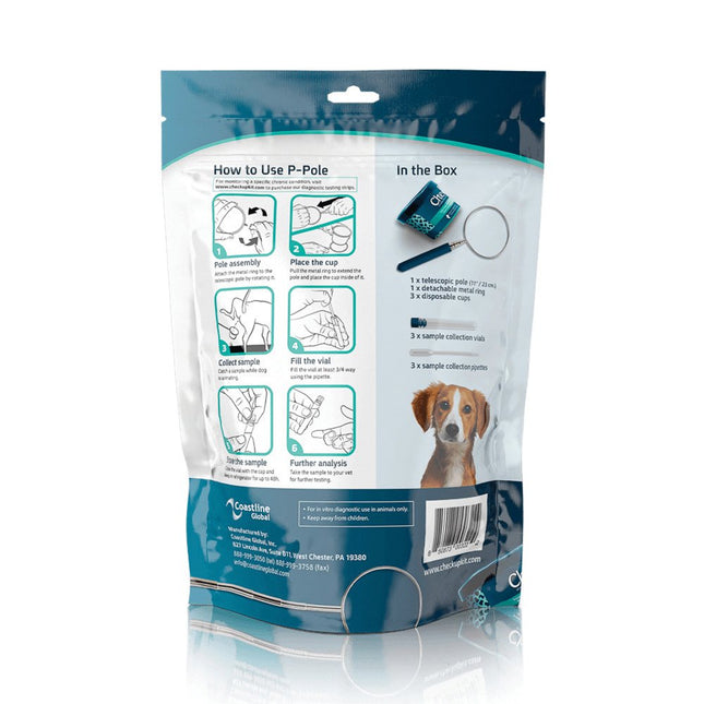 CheckUp P-POLE DOG URINE SAMPLE COLLECTION KIT image 1
