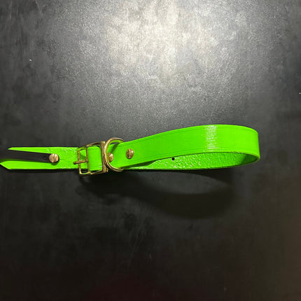 Hand Painted Leather -  Joker Green image 0