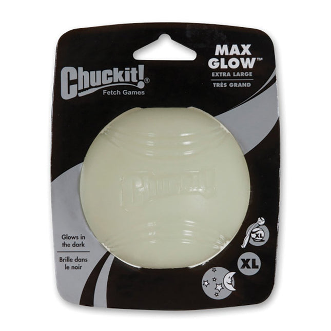 Chuckit! MAX GLOW BALL Extra Large 7.5cm - 1pk image 0