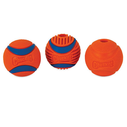 Chuckit! FETCH MEDLEY BALLS GEN3 Medium 3pk image 1