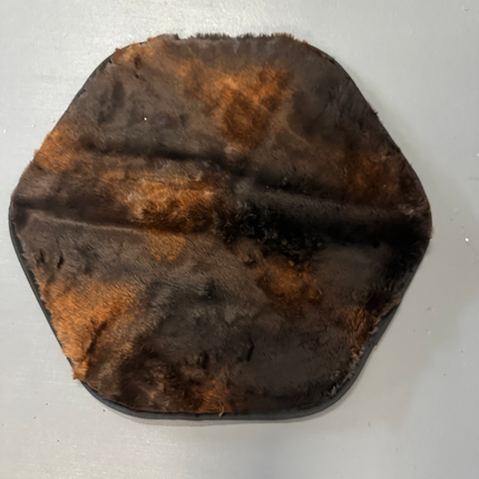 Brown Faux Fur Hex - Training Mat (Special Buy) image 0