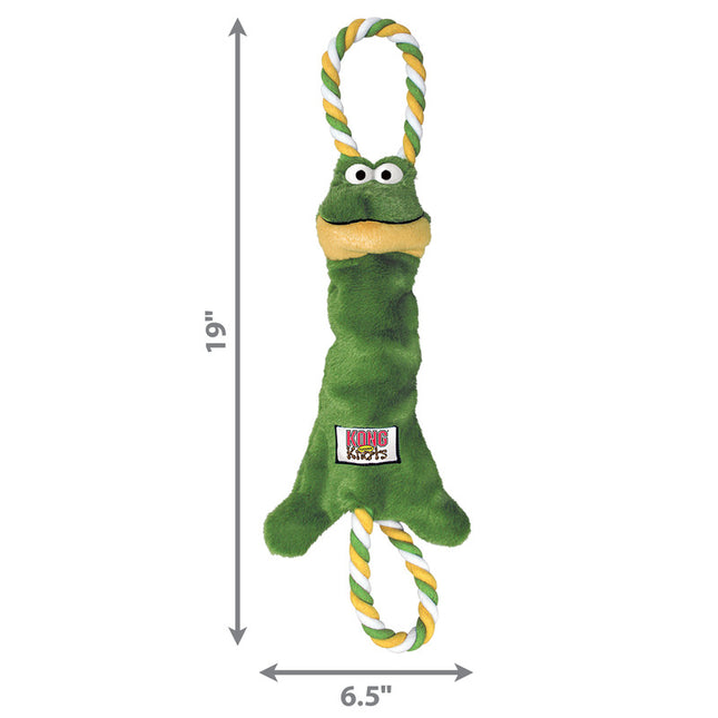 KONG® Tugger Knots Frog Md image 1