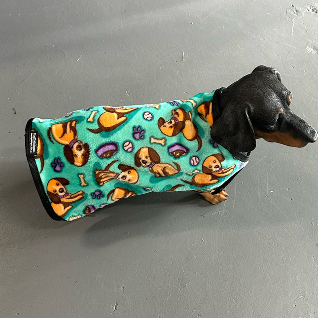 Puppy Dog and Food Indoor Winter Jacket image 0