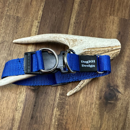 Blue - Black Clip Double Up Collar image 0