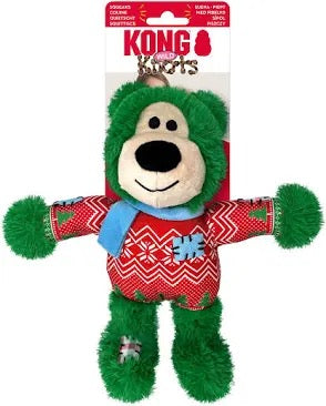 KONG Holiday Wild Knots Bear Sm/med image 1