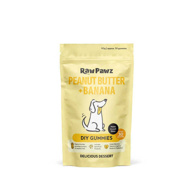 Raw Pawz DIY Gummies - Peanut Butter & Banana Starch image 1