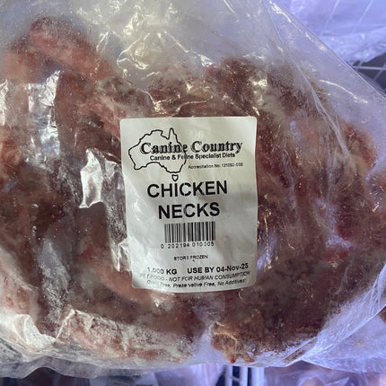 Canine Country - Chicken Necks 1kg image 0