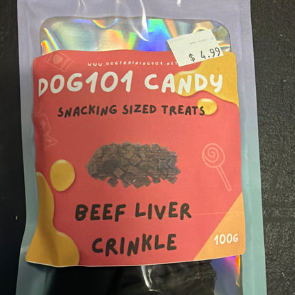 Beef Liver Crinkle 100gm