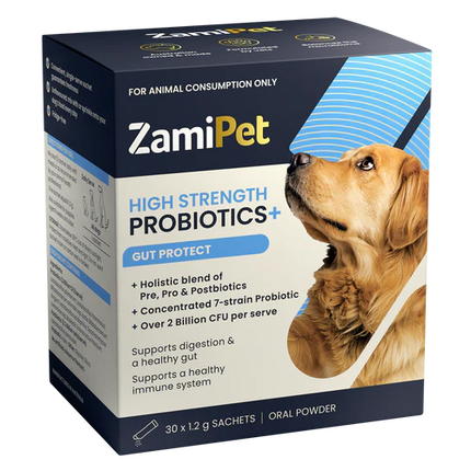 ZamiPet High Strength Probiotics 30 Sachets image 1