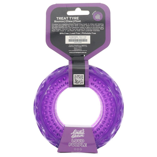 Scream Xtreme TREAT TYRE Loud Purple - XL image 1