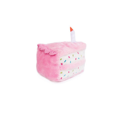 Zippy Paws NomNomz Birthday Cake - Pink image 1