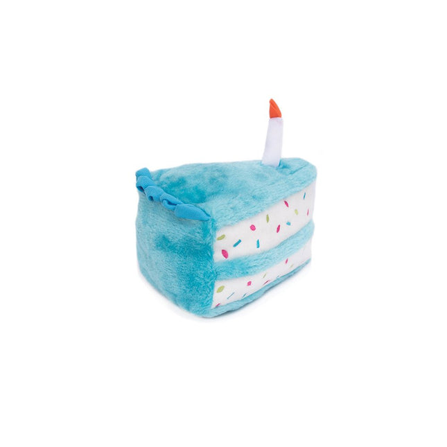 Zippy Paws NomNomz Birthday Cake - Blue image 1