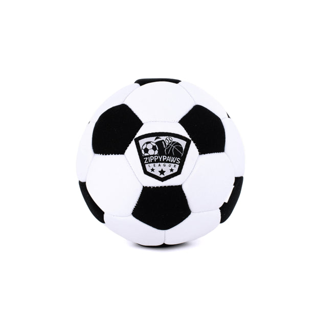 ZIPPYPAWS Sportsballz Soccer Squeaky Soft Dog Toy image 0