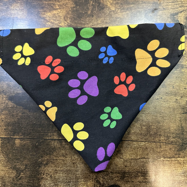 Coloured Paws Bandanna image 1