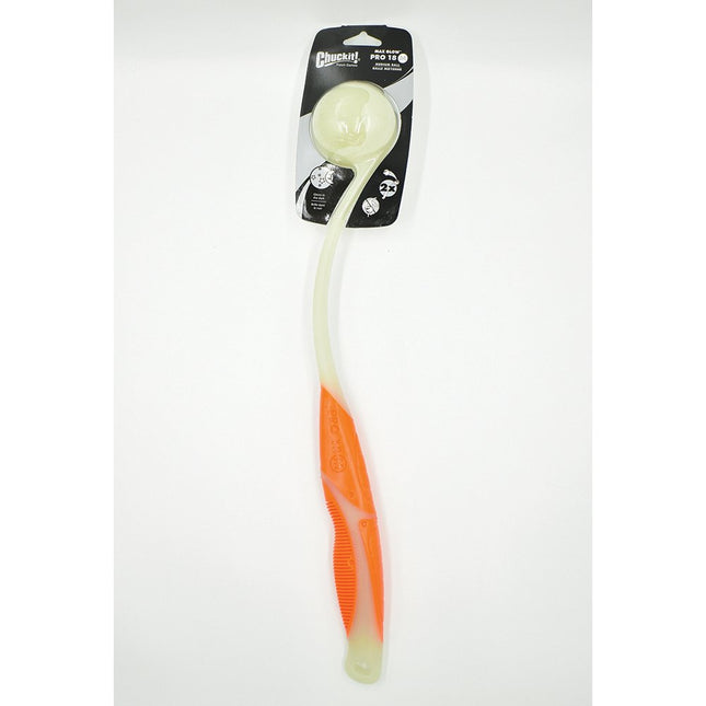 Chuckit! 18M PRO MAX GLOW LAUNCHER W/MAX GLOW BALL - 45cm image 1