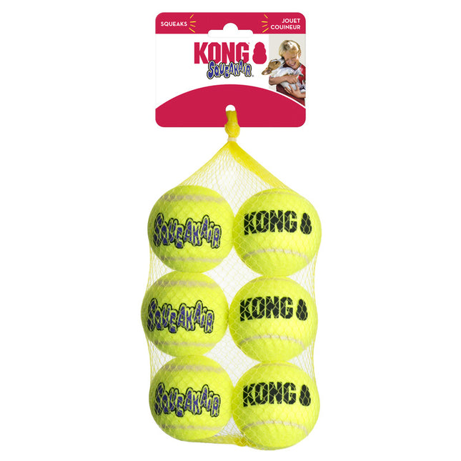 KONG® SqueakAir® Balls 6-pk Md image 0