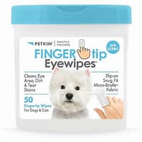 Petkin Fingertip Eye Wipes for Dogs and Cats - 50pk image 0