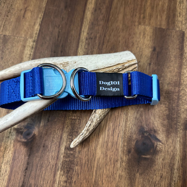 Blue - Blue Clip Double Up Collar image 0