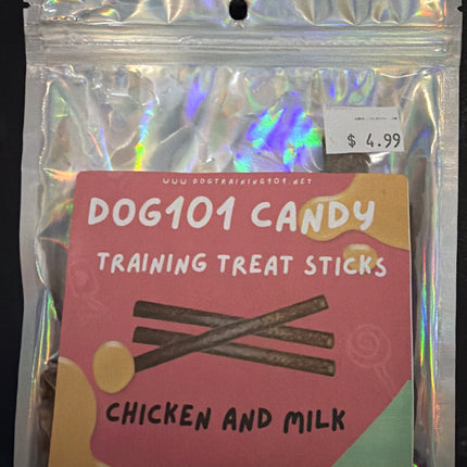 Chicken and Milk training treat sticks 5pack