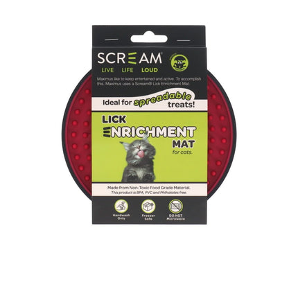 Scream LICK ENRICHMENT MAT Round image 0