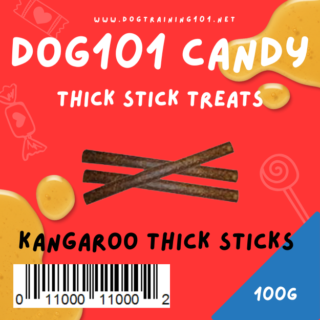 Kangaroo Thick Sticks 100g